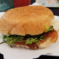 Burger at 100% Bio in Rome