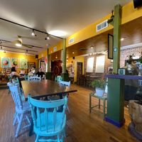 Plenty of indoor seating    at Life Alive Organic Cafe in Lowell