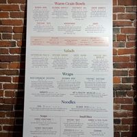 Menu 5/14/24  at Life Alive Organic Cafe in Lowell