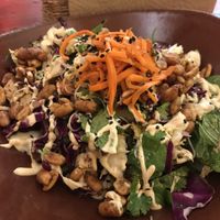 bahn mi salad at Life Alive Organic Cafe in Lowell
