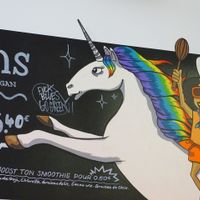 Las Vegans unicorn at Las Vegans in Paris