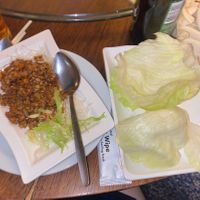 Vegetable yuk sung  at Peaches Restaurant in Newcastle-under-lyme