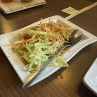 Singapore noodles  at Peaches Restaurant in Newcastle-under-lyme