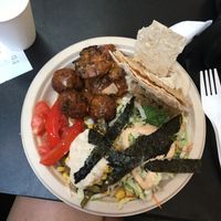 Buddha bowl  at Green 13 - Besarabsky Market in Kyiv