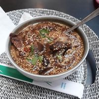 Shitske soup at Green 13 - Besarabsky Market in Kyiv