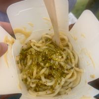 Spaghetti vegan aioli  at Dal Moro's Fresh Pasta To Go in Venice
