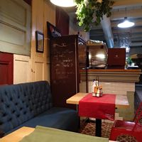 Interior at Aubergine in Bucharest