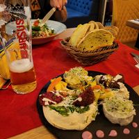 Mixed vegan starter for 2 persons at Aubergine in Bucharest