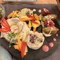 Vegan platter for 2  at Aubergine in Bucharest