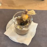 Vegan chocolate   at Aubergine in Bucharest