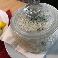 rice surprise at Aubergine in Bucharest