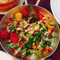 vegan happy pot!  at Aubergine in Bucharest