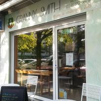 Front door at Granny Smith in Annecy