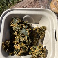 kale chips  at Thrive in Boulder