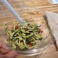 Pesto side salad at Thrive in Boulder