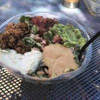 Taco salad - so good! at Thrive in Boulder