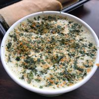 Broccoli Cheddar soup at Thrive in Boulder