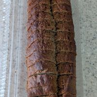 Banana bread at Wellnessland Vegetarian Cafe in Cebu