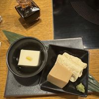 Tofu and Yuba (tofu ‘skin’)   at Kyotofu Fujino in Kyoto