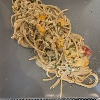 Pasta with ginger lime sauce. Too good for words to describe!   at Ma va' in Rome