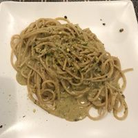Pistachio pasta   at Ma va' in Rome