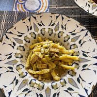 Pasta carbonara   at Ma va' in Rome