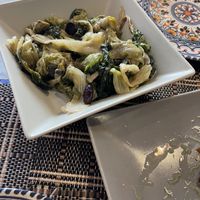 Sautéed greens  at Ma va' in Rome