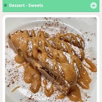 Picture of dessert on menu  at Ma va' in Rome