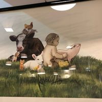 Lovely decoration at Ma va' in Rome