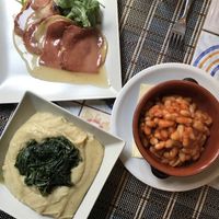 Amazing vegan food  at Ma va' in Rome