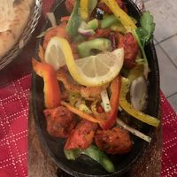 Vegan tikka masala sizzler   at Holy Cow - Soder in Stockholm