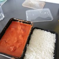 Vegan tikka masala take away at Holy Cow - Soder in Stockholm