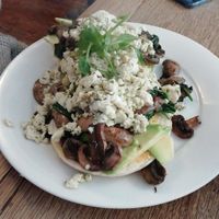 scrambled tofu at Tea Hive in Manchester