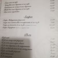 Vegan menu at La Baie du Dragon in Marseille