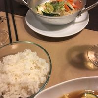 Fried noodles  at La Baie du Dragon in Marseille