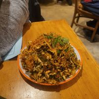 Disco bhel at Chai Pani in Decatur