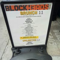 Sign at Blockheads - Midtown East in New York City