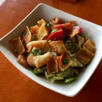 Fattoush salad! at Pita Paradise in Cocoa Beach