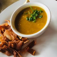 Lentil soup at Pita Paradise in Cocoa Beach