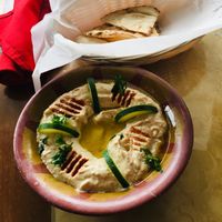Hummus & Pita at Pita Paradise in Cocoa Beach