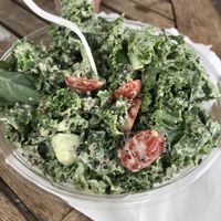 My husband and I split this and it was plenty. So much was shoved in this bowl. Very generous! at The Green Cat in Virginia Beach