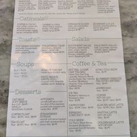 Full menu at The Green Cat in Virginia Beach