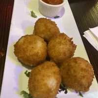 Rice Balls at 3 Brothers Vegan Cafe in Copiague
