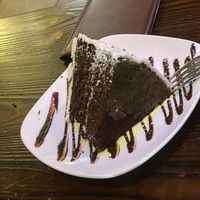 Cannoli Cake at 3 Brothers Vegan Cafe in Copiague