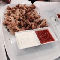 Calamari at 3 Brothers Vegan Cafe in Copiague