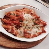 Baked Ziti at 3 Brothers Vegan Cafe in Copiague