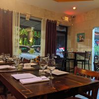 Interior at 3 Brothers Vegan Cafe in Copiague