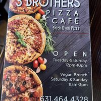   at 3 Brothers Vegan Cafe in Copiague