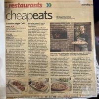   at 3 Brothers Vegan Cafe in Copiague