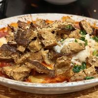 Manicotti with added seitan  at 3 Brothers Vegan Cafe in Copiague